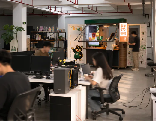 Engineering workspace with robotic hardware